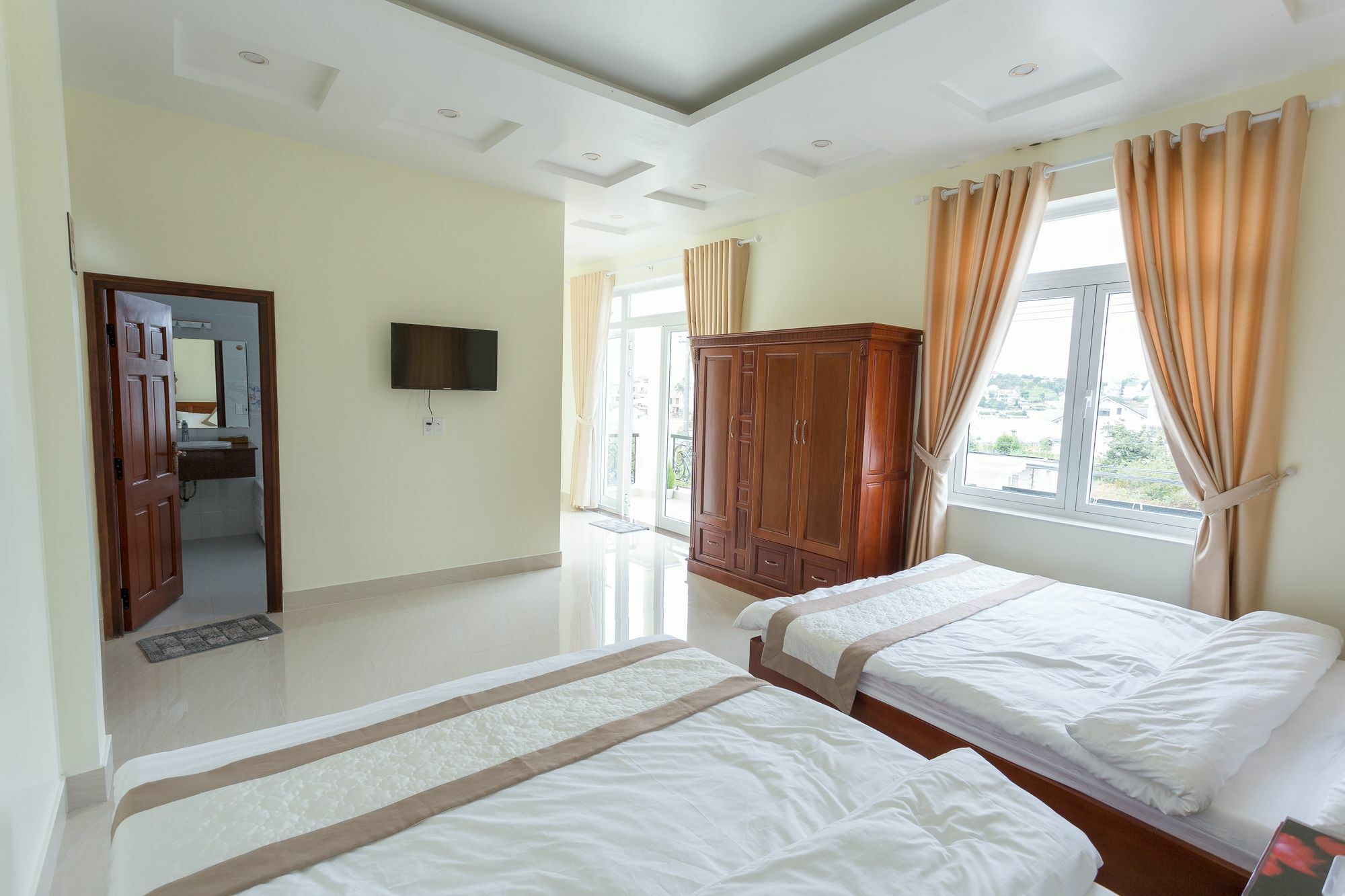 Biet Thu Du Lich Atiso Apartment Da Lat Exterior photo